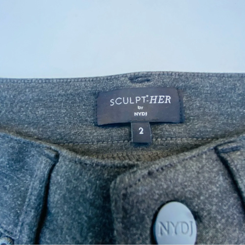 NWOT NYDJ Sculpt Her Lift and Tuck Marilyn Straight Leg Pants size 2 26 - Picture 6 of 14